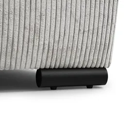 beautysofa Ecksofa BENNY Polyester U-Form 3-Sitzer Beige
