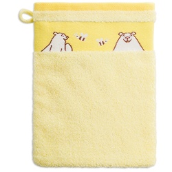 grace grand spa Waschlappen im 3er-Pack Kids mit niedlichen Tier-Motiven Handtücher   