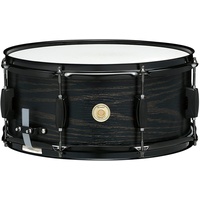 Tama WP1465BK-BOW Snare Drum - 6.5" x 14" - Black Oak Wood