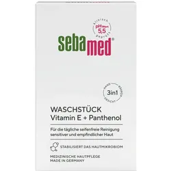 sebamed WASCHSTÜCK Vitamin E + Panthenol 100 g Körperpflege