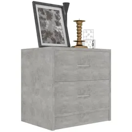 vidaXL Nachtschrank 40 x 30 x 40 cm Betongrau