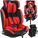 KIDIZ KIDIZ® Autokindersitz Triangle Premium Kindersitz Kinderautositz Autositz Sitzschale 9 kg - 36 kg 1-12 Jahre Gruppe 1/2/3 universal zugelassen nach ECE R129/03 mit Isofix