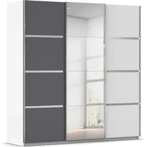 OTTO home Schwebetürenschrank OTTO ́s Choice 203 x 229 x 62 cm Weiß/Schwarz