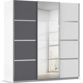 OTTO home Schwebetürenschrank OTTO ́s Choice 203 x 229 x 62 cm Weiß/Schwarz