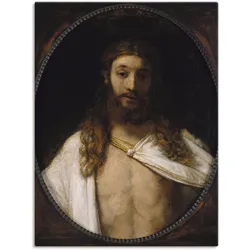 Artland Leinwandbild »Der auferstandene Christus. 1661«, Religion, (1 St.), auf Keilrahmen gespannt Artland Farbe Bild(er): braun