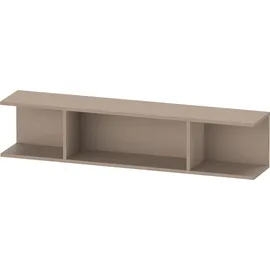 Duravit Regal Ketho.2 80x15x17cm, horizontal, 3 Fächer, leinen