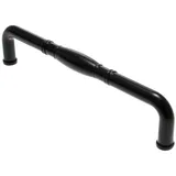 livingpoint24 Möbelgriff 10 Möbelgriffe BA 128mm, Küchengriffe modern, Schrankgriffe Schwarz (1-St., 18) schwarz