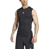 adidas Techfit Compression Tanktop Schwarz 3XL