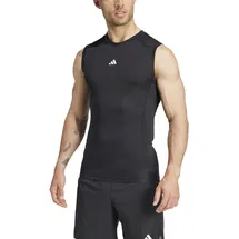 adidas Techfit Compression Tanktop Schwarz 3XL
