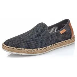 Rieker Espadrilles Herren Schwarz/Braun 43