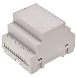 TRU Components TC-7910880 Hutschienen-Gehäuse 70 x 90 x 65 ABS-V0 Grau 1St.