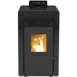 SCHENGER Pelletofen HLP3402 Schwarz A++ 5,5kW Vollautomatisch+WIFI+Eco Modus