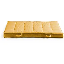 Oviala Business Pack Gartenmöbel Paletten und Polsterung gelb
