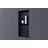 Bernstein Wandnische Bernstein Nt306010x Edelstahl randlos 30x60x10cm mit Ablagefach Schwarz