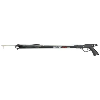 Seac Sting, Rubber Harpune Aluminium-Finish, 45 cm, Black Basic