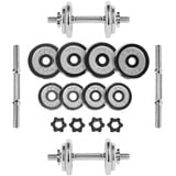 HMS STC20 Chrom-Hanteln 2 x 10 kg
