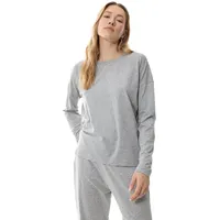 MEY Yona Long-sleeve T-shirt Grau Medium Damen