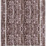 arsvita Flauschvorhang 120x200 Meliert beige Braun