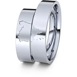 Trauringe Spanien 600er Platin - 0131