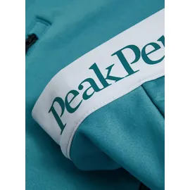 Peak Performance Damen Rider Essentials Hoodie Jacke (Größe M, tuerkis)
