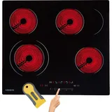 Arebos Glaskeramikkochfeld 59 cm 4 Zonen