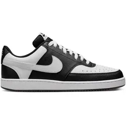 NIKE Herren Freizeitschuhe Court Vision Low, BLACK/WHITE, 44