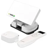 Selfsat Snipe 4 Single Vollautomatische Satellitenantenne App-Steuerung Fernbed