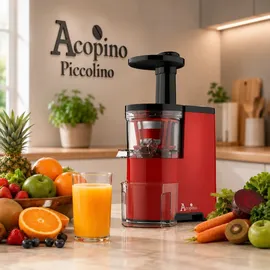 Acopino Fretta Slow Juicer rot