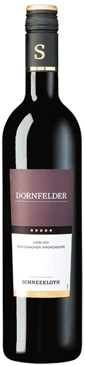 Schneekloth Dornfelder Kreuznacher Kronenberg Rotwein lieblich 0,75 l | 2023