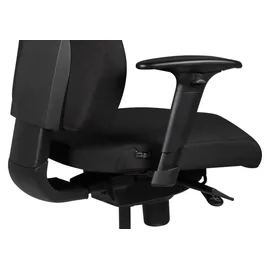KADIMA DESIGN Bürostuhl Komfort Plus Stoff grau