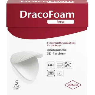dr. ausbüttel gmbh & co. kg Dracofoam Ferse Schaumstoff Wundauflage 5 x 5 cm 5 St.