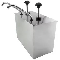 Gewerblicher Soßenspender - 2 Behälter