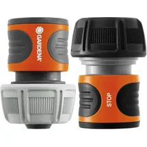 Gardena Schlauchverbinder Set Wasserstop & Anschlussstück 13-15mm