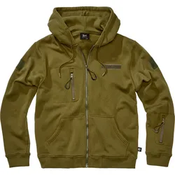Brandit Tactical Sweat, sweat à capuche zippé - Olive - XL