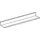 Geberit Wandablage 67,5x5,5x13cm, weiß/pulverbeschichtet, m