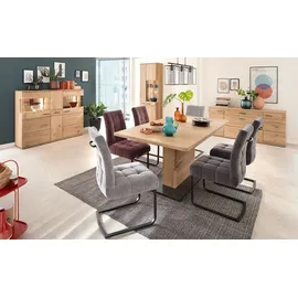 Woodford Kombi-Vitrine Monta 75 x 37 x 208 cm Mehrfarbig