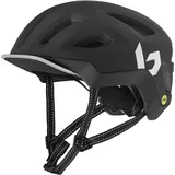 Bollé Unisex – Erwachsene React MIPS Fahrradhelm, Schwarz, M