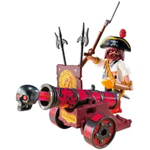 Playmobil Pirates Rote App-Kanone mit Freibeuter (6163)
