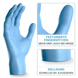 arnomed Nitril BLUE Extra , Größe S