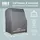 Mr. Deko Aero Protect 128 x 85 x 170 cm Dunkelgrau