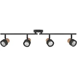 Osram Led-Strahler, Schwarz, Holz, Metall, Kork, 10x14.5x81.3 cm, Lampen & Leuchten, Innenbeleuchtung, Leuchten nach Räumen, Bürolampen