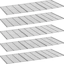 TOOLCRAFT Gitterrostboden 175 kg Metall 90 cm x 40 cm schwarz