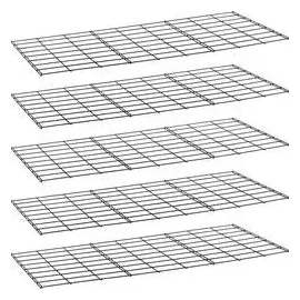 TOOLCRAFT Gitterrostboden 175 kg Metall 90 cm x 40 cm schwarz