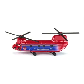 Siku Transporthubschrauber Rot/Blau 1:1