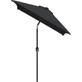 vidaXL Sonnenschirm 200 x 300 cm schwarz