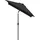 vidaXL Sonnenschirm 200 x 300 cm schwarz