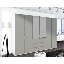 Rauch YourJoyce Drehtürenschrank Kleiderschrank 6 Türen mit Schubkästen