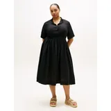 Tommy Hilfiger Curve A-Linien-Kleid Schwarz 52