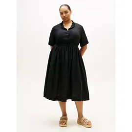 Tommy Hilfiger Curve A-Linien-Kleid Schwarz 52