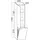 Burgbad Lin20 Hochschrank 40 x 34,5 cm Basaltgrau Matt Eiche